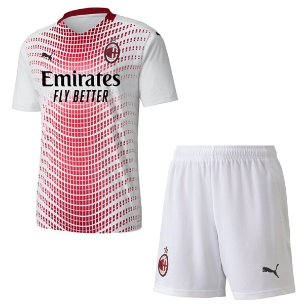 Maglia AC Milan Away Bambino 20/21 Bianco